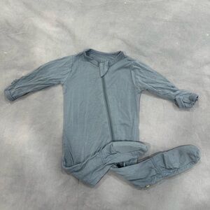 Kyte Baby Blue Long Sleeve Baby Sleeper
